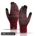 Unisex jacquard Fashion Winter Magic Gloves лыжные цикл теплые акриловые магические перчатки